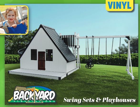 Vinyl Swing Set Delivery Maryland