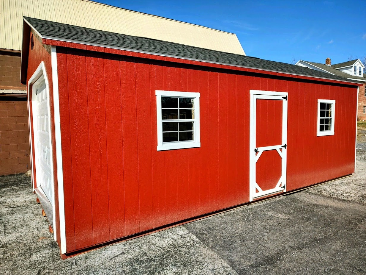 12x24-A-Frame-Garage-red