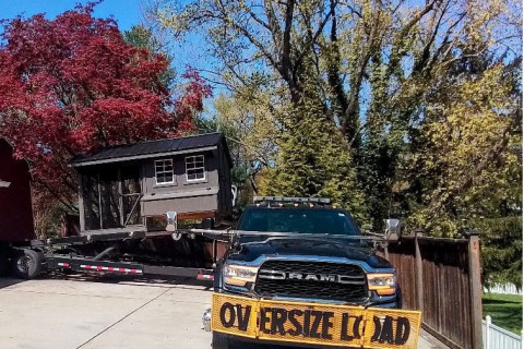 Maryland-Shed-Swingset-Delivery